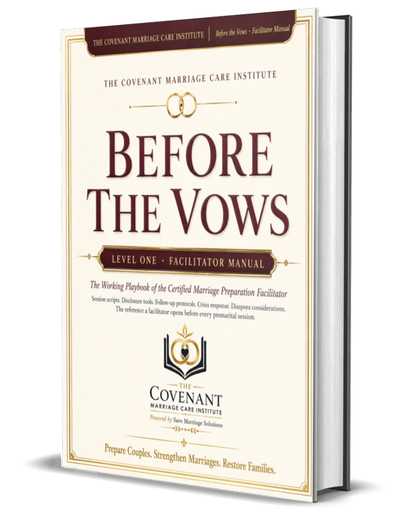 Before the Vows Level One Facilitator Manual